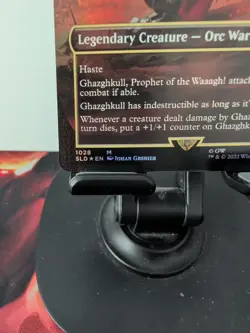 Ghazghkull, Prophet of the Waaagh! (Borderless) Secret Lair Drop Foil - Image 2