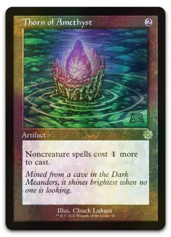 Thorn of Amethyst #60 (Foil) (NM) Brothers' War BRR Magic MTG - Image 1