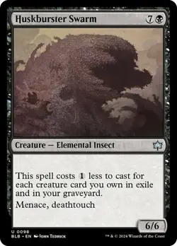 Huskburster Swarm - Foil, Bloomburrow, Near Mint x 1 MTG - Image 1