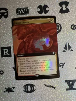 MTG - Boros Charm (Extended Art) Commander Legends FOIL NM - Image 1