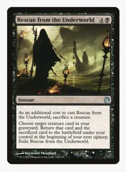 Rescue from the Underworld | MTG THS | EDH Sac Reanimate Graveyard ETB | LP - Image 1