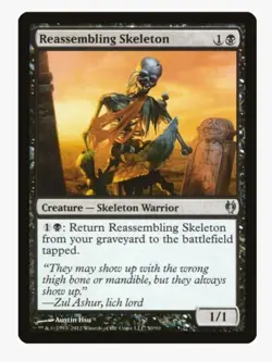 Reassembling Skeleton | MTG DDJ | Skeleton Sac Aristocrats EDH | LP - Image 1