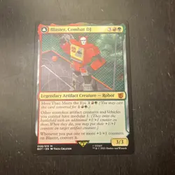 MTG STARTER COMMANDER DECK - Blaster, Combat DJ - R/G Artifacts - Image 1