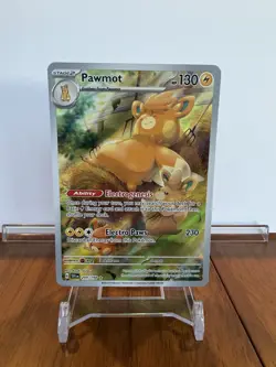 Pokemon Pawmot 209/198 SV01: Scarlet & Violet Base Set Illustration Rare - NM - Image 1