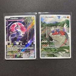 Koraidon 013 & Miraidon 014 SET SVP Black Star Promo Pokemon TCG - Image 1
