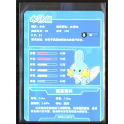Chinese Exclusive Simplified Pokemon 25th Anniversary Mudkip KDJL2-R012! - Image 2