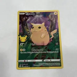 Pikachu Base Set Full Art 005/025 25th Anniversary Pokemon celebrations Near Mi - Image 1
