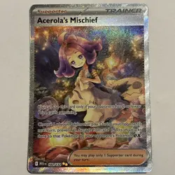 Acerola's Mischief 183/132 - Special Illustration Rare - Mega Evolutions Pokemon - Image 1