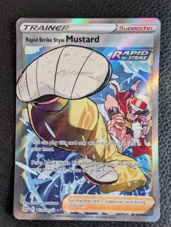 Rapid Strike Style Mustard - TG27/TG30 Brilliant Stars Pokemon Trainer Gallery - Image 1