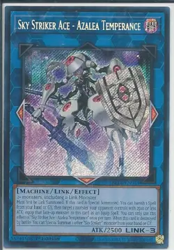Yugioh! LP Sky Striker Ace - Azalea Temperance - BLTR-EN044 - Secret Rare - 1st - Image 1
