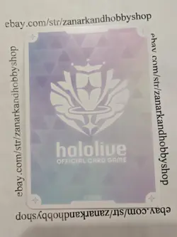 Hololive Card Game hBP01-007 Hoshimachi Suisei OSR Blooming Radiance ENGLISH - Image 2