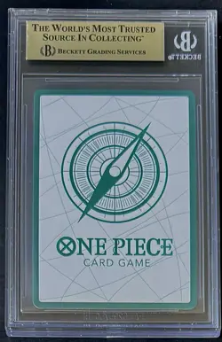 BGS 10 One Piece OP06 Don Card Alt Art - English - Wings of the Captain - Graded - Image 2