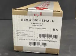 Pokemon Cards Sealed Case Surging Sparks Booster Box Case S&V SV08 Ultra Rare - Image 1
