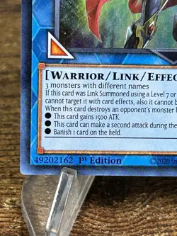 YuGiOh Card Black Luster Soldier - Soldier of Chaos MAMA-EN073 Ultra Rare 1st Ed - Image 2