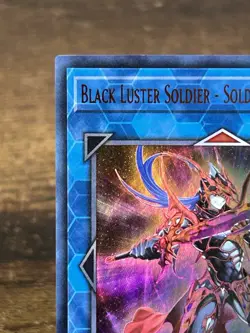 YuGiOh Card Black Luster Soldier - Soldier of Chaos MAMA-EN073 Ultra Rare 1st Ed - Image 5