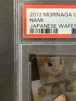 PSA 10 Nami One Piece x Morinaga Wafer Part3 Clear Card 2012 - Image 3