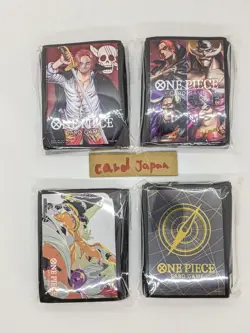 1 One Piece Card Game 70 Sleeves×4 Set Official Uta/Shanks/Four Emperors etc/A2 - Image 1