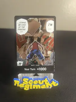 DON!! Card - Luffy vs. Crocodile (Devil Fruits Collection Vol. 1) One Piece TCG - Image 1