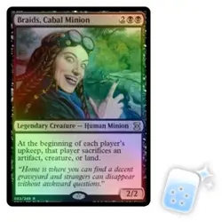 FOIL BRAIDS, CABAL MINION Eternal Masters Magic MTG MINT CARD - Image 1