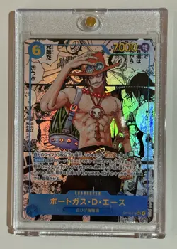 One Piece Card Portgas.D.Ace Manga Alternate Art OP13-119 Japanese - Image 1