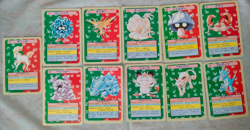 11 card Pokemon Topsun blue back 11 lot zapdos ninetales meowth - Image 3
