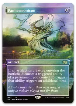 Panharmonicon (Borderless) #395 (Foil) (NM) Double Masters 2022 2X2 Magic MTG - Image 1