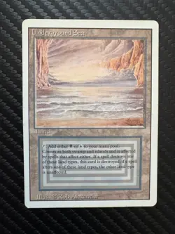 Magic the Gathering (MTG): Underground Sea Revised Edition Regular - Image 1