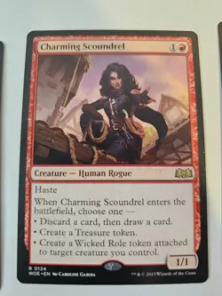 MTG - Charming Scoundrel - Wilds of Eldraine - Image 1