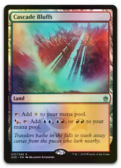Cascade Bluffs #237 (Foil) (NM) Masters 25 A25 Magic MTG - Image 1