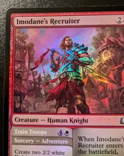 Imodane's Recruiter 0229 WOE Foil Uncommon Wilds Of Eldraine Magic The Gathering - Image 2