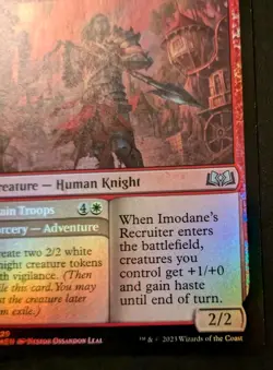 Imodane's Recruiter 0229 WOE Foil Uncommon Wilds Of Eldraine Magic The Gathering - Image 5