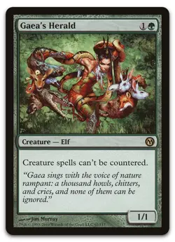 Gaea's Herald #65 (LP) Duels of the Planeswalkers DPA Magic MTG - Image 1