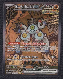 Pokemon TCG Sandy Shocks ex - PRE - 159/131 - NM/M - Special Illustration Rare - Image 1