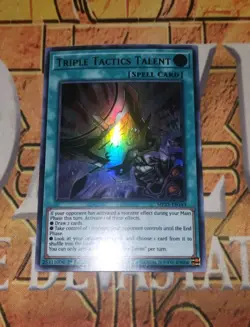 TRIPLE TACTICS TALENT MP21-EN143 ULTRA 1ST ED NM YUGIOH - Image 1