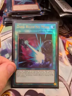 RA01-EN060 Dark Ruler No More Ultimate Rare 1st Edition YuGiOh - Image 1