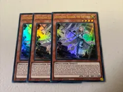 3x Yu-Gi-Oh! EURO Dogmatika Ecclesia, the Virtuous RA01-EN020 Ultra Rare - Image 1