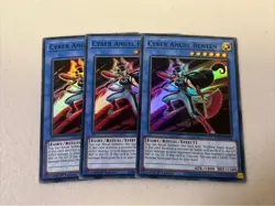 3x Cyber Angel Benten *EURO* 1st Edition Super Rare RA01-EN024 Yu-Gi-Oh! - Image 1