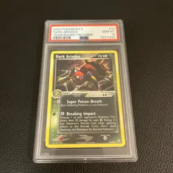 Dark Ariados 2004 Pokemon Ex Team Rocket Returns PSA 10 Graded Card GEM MT #30 - Image 2