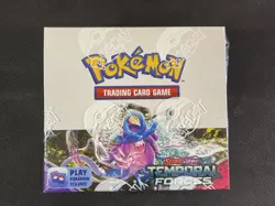 Pokemon Cards Temporal Forces Booster Box Sealed S&V Ultra Rare 2024 - Image 1