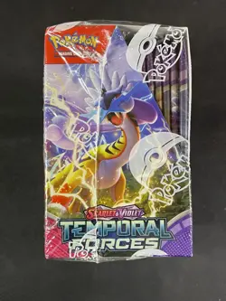 Pokemon Cards Temporal Forces Booster Box Sealed S&V Ultra Rare 2024 - Image 3