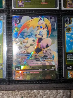 Digimon TCG - Patamon BT14-033 SR - Limited Card Pack - ALT ART - PROMO - M/NM - Image 1