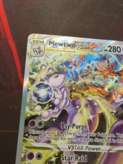 Mewtwo VSTAR GG44/GG70 Crown Zenith: Galarian Gallery Holo Pokemon TCG Card - Image 2