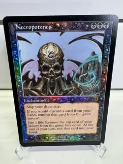 Necropotence Deckmasters Garfield vs Finkel Foil - Image 1
