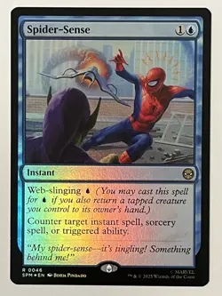 Spider-Sense Marvel's Spider-Man Foil MTG NM - Image 1