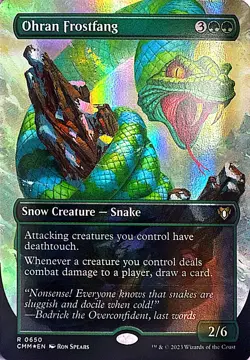 Ohran Frostfang (Borderless) Foil R Commander Masters 650 NM - Image 1