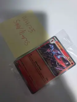 Staff Promo Sealed Pack Phantasmal Flames Pokemon TCG MEP 014-017 - Image 2