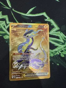 Pokemon TCG Miraidon EX Scarlet & Violet Base Set 253/198 Holo Hyper Rare - Image 1