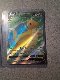 Dragonite V (Full Art) - 076/078 - Ultra Rare - Pokemon Go NM Condition - Image 1