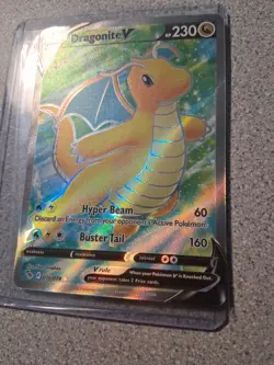 Dragonite V (Full Art) - 076/078 - Ultra Rare - Pokemon Go NM Condition - Image 3