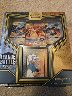 Pokemon TCG League Battle Deck Reshiram Charizard GX Sealed (READ DESCRIPTION) - Image 1
